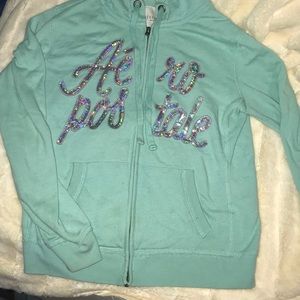 Aeropostale full zip sweatshirt